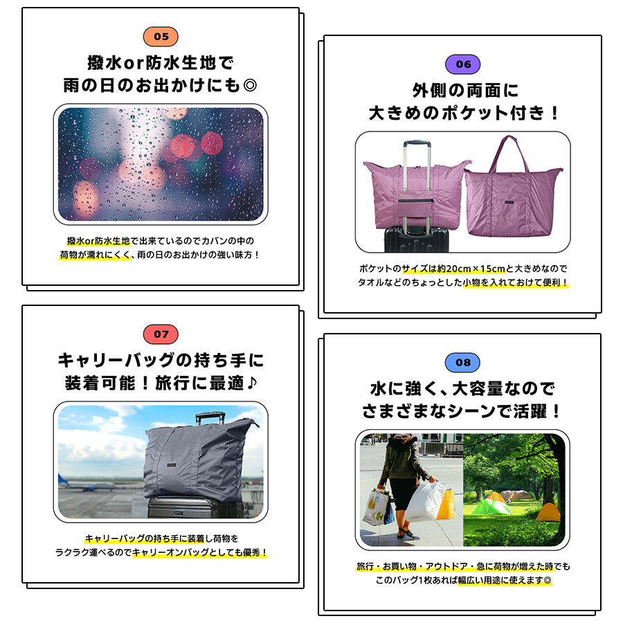 キャリーオンバッグAB800の機能詳細②