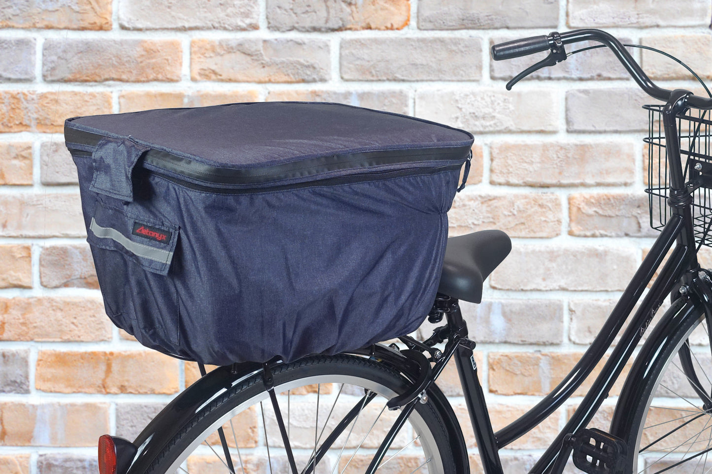 AETONYX 防水 撥水 大容量 二段式 自転車用 後カゴカバー my-170