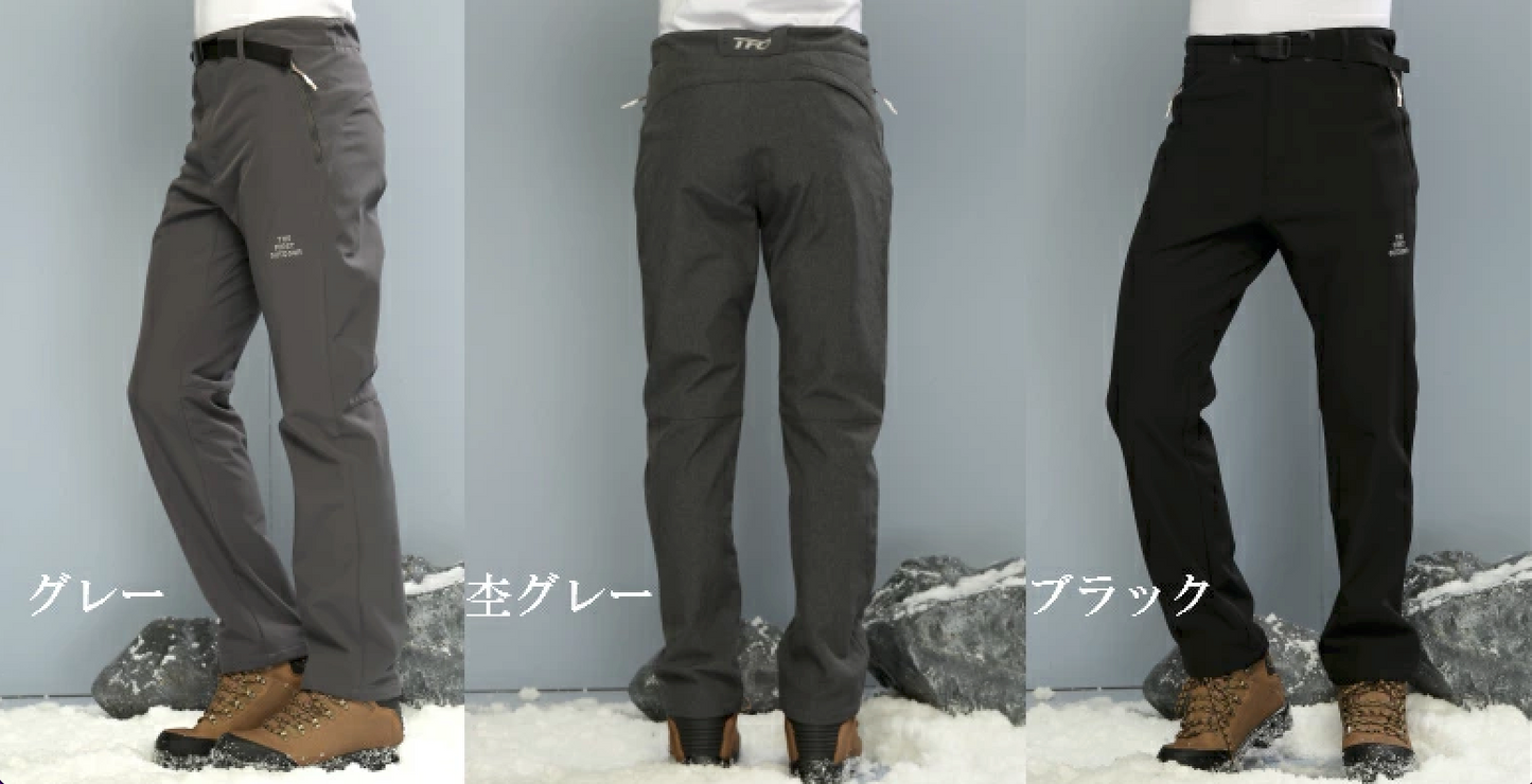 TFO メンズ 撥水 裏起毛 パンツ - 772612