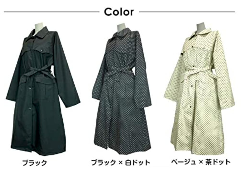 AETONYX 透湿 防水 防風 回転フード レディース レインコート - ax-20