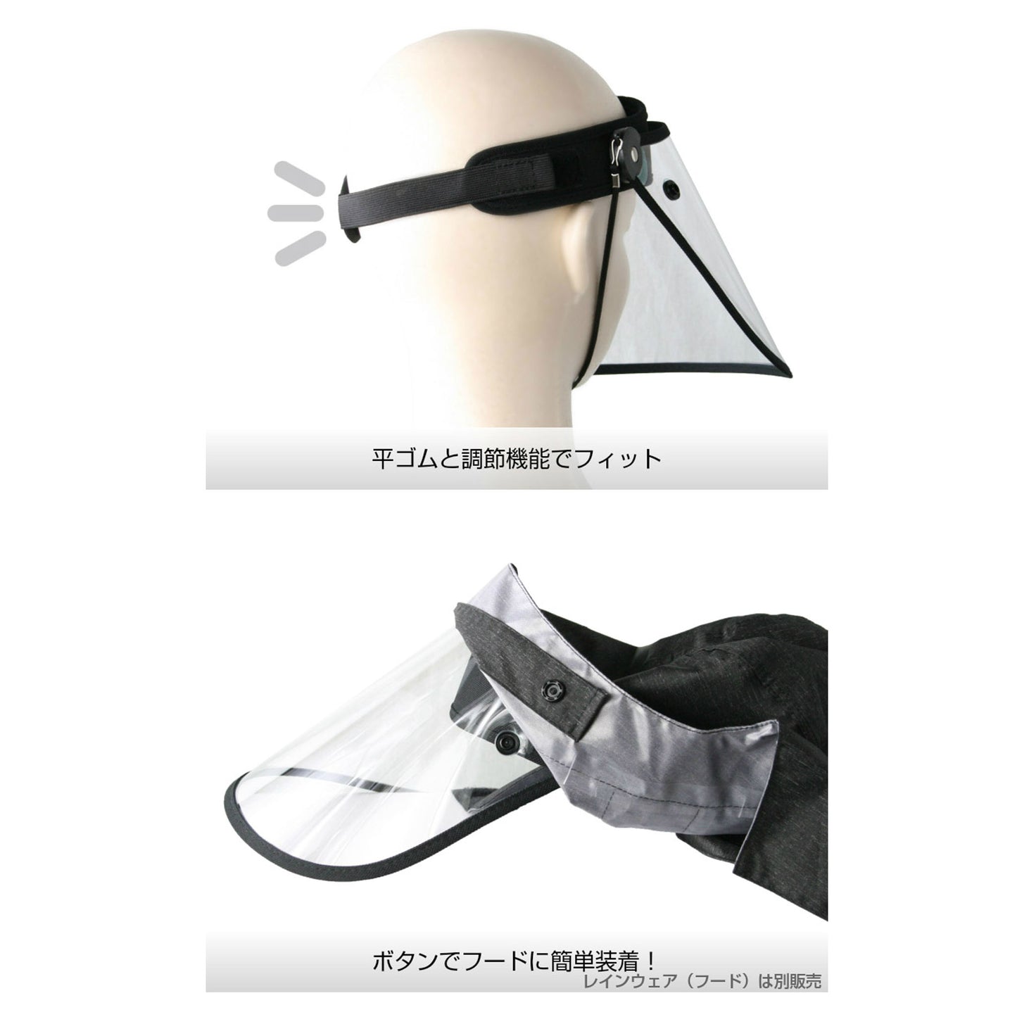 AETONYX レインバイザー レインポンチョ セット set-002_750